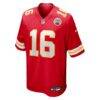 Len Dawson Kansas City Chiefs Nike Game Retired Player Jersey - Red - Side View