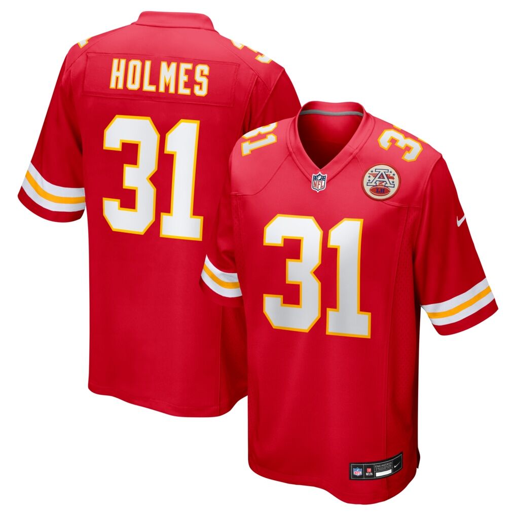 Priest Holmes Kansas City Chiefs Nike Game Retired Player Jersey