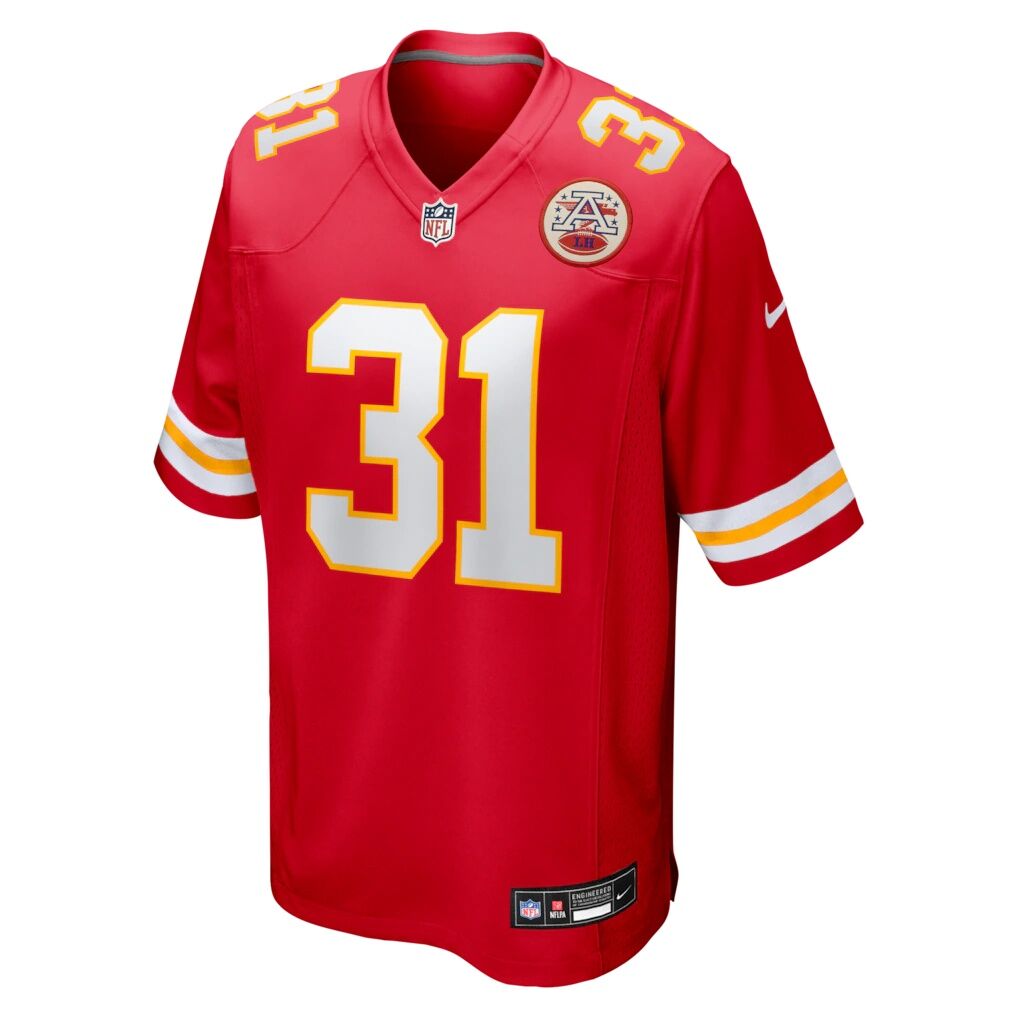 Priest Holmes Kansas City Chiefs Nike Game Retired Player Jersey