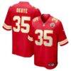 Christian Okoye Kansas City Chiefs Nike Game Retired Player Jersey - Red - Front View