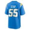 Junior Seau Los Angeles Chargers Nike Game Retired Player Jersey - - Detail View
