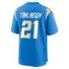LaDainian Tomlinson Los Angeles Chargers Nike Game Retired Player Jersey - - Detail View