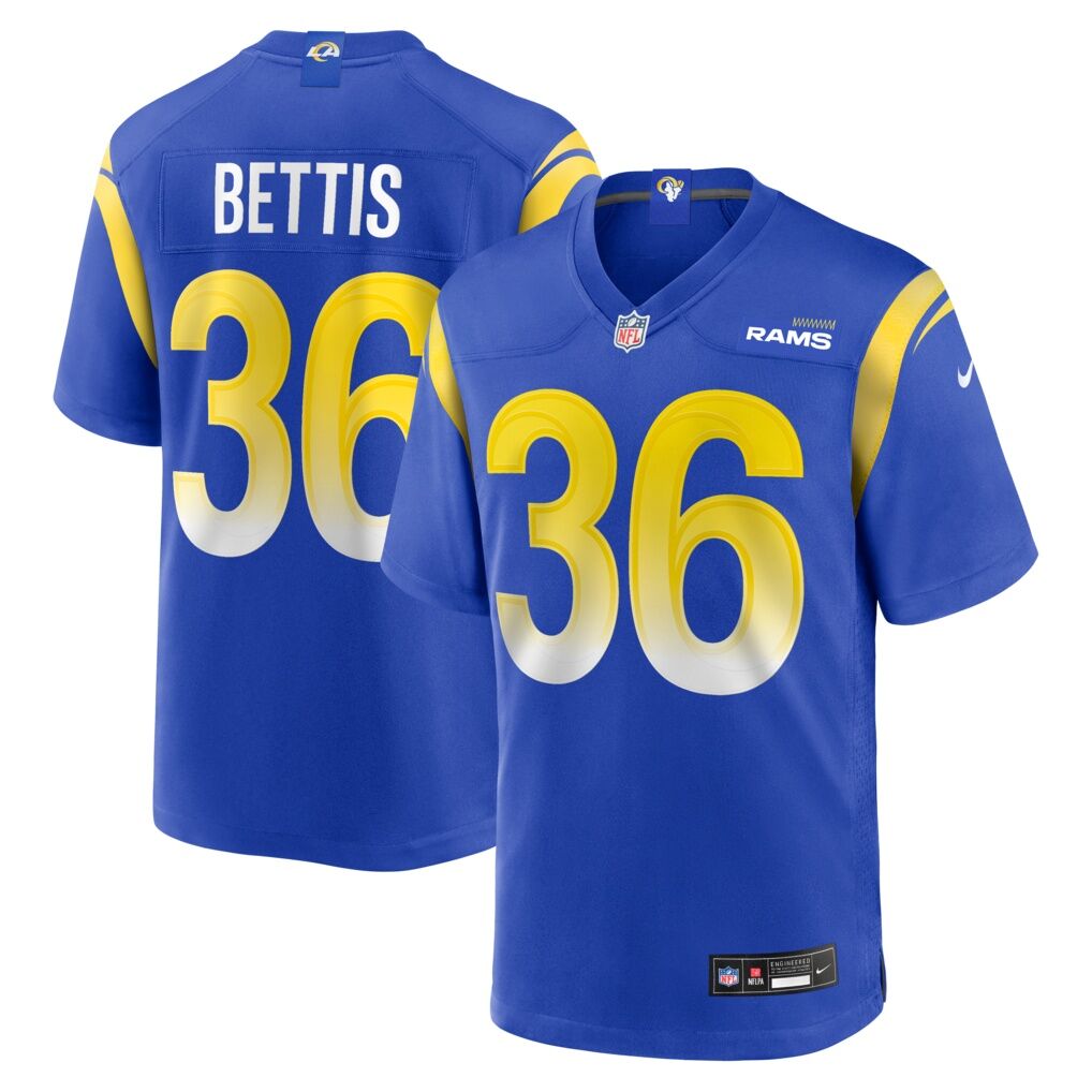 Jerome Bettis Los Angeles Rams Nike Game Retired Player Jersey - Royal