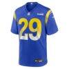 Eric Dickerson Los Angeles Rams Nike Game Retired Player Jersey - - Side View