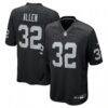 Marcus Allen Las Vegas Raiders Nike Game Retired Player Jersey - Black - Front View