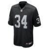 Bo Jackson Las Vegas Raiders Nike Game Retired Player Jersey - Black - Side View