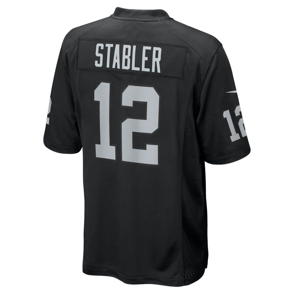 Ken Stabler Las Vegas Raiders Nike Game Retired Player Jersey