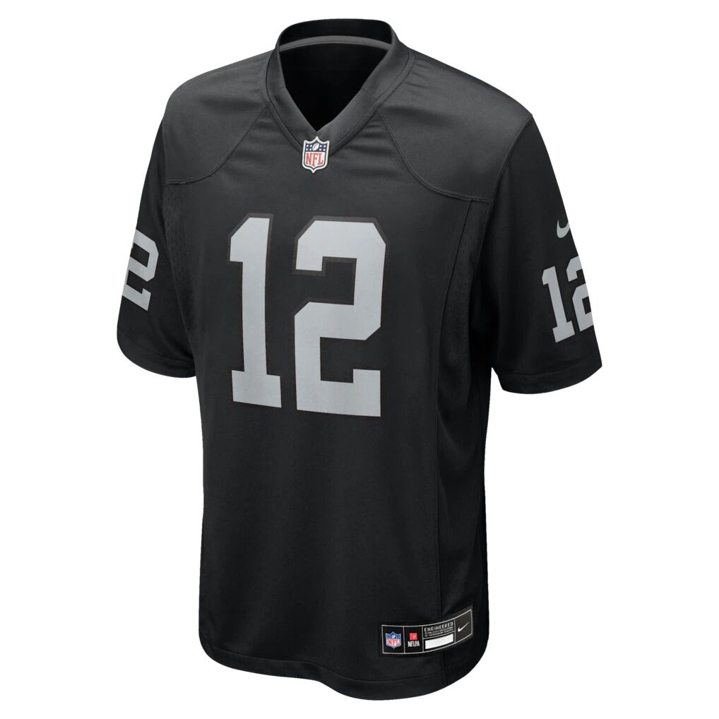 Ken Stabler Las Vegas Raiders Nike Game Retired Player Jersey
