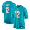 Bob Griese Miami Dolphins Nike Game Retired Player Jersey - - Front View