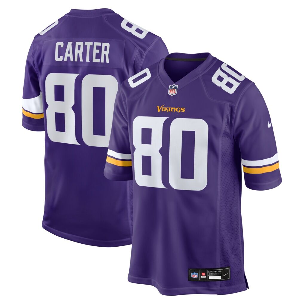 Cris Carter Minnesota Vikings Nike Game Retired Player Jersey