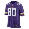 Cris Carter Minnesota Vikings Nike Game Retired Player Jersey - Purple - Side View