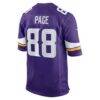 Alan Page Minnesota Vikings Nike Game Retired Player Jersey - Purple - Detail View