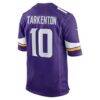 Fran Tarkenton Minnesota Vikings Nike Game Retired Player Jersey - Purple - Detail View