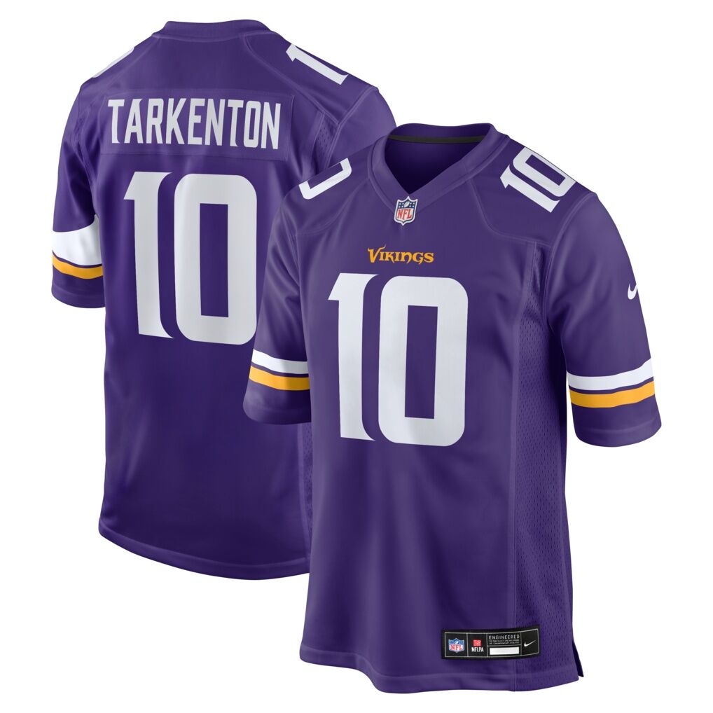 Fran Tarkenton Minnesota Vikings Nike Game Retired Player Jersey