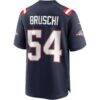 Tedy Bruschi New England Patriots Nike Game Retired Player Jersey - Navy - Detail View