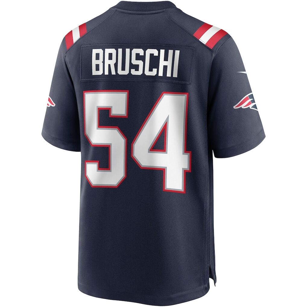 Tedy Bruschi New England Patriots Nike Game Retired Player Jersey