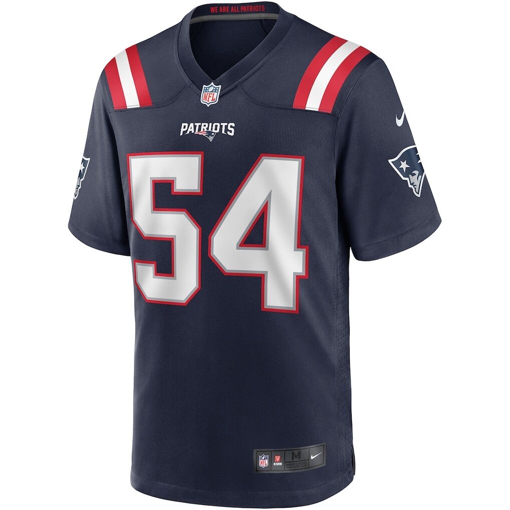 Tedy Bruschi New England Patriots Nike Game Retired Player Jersey