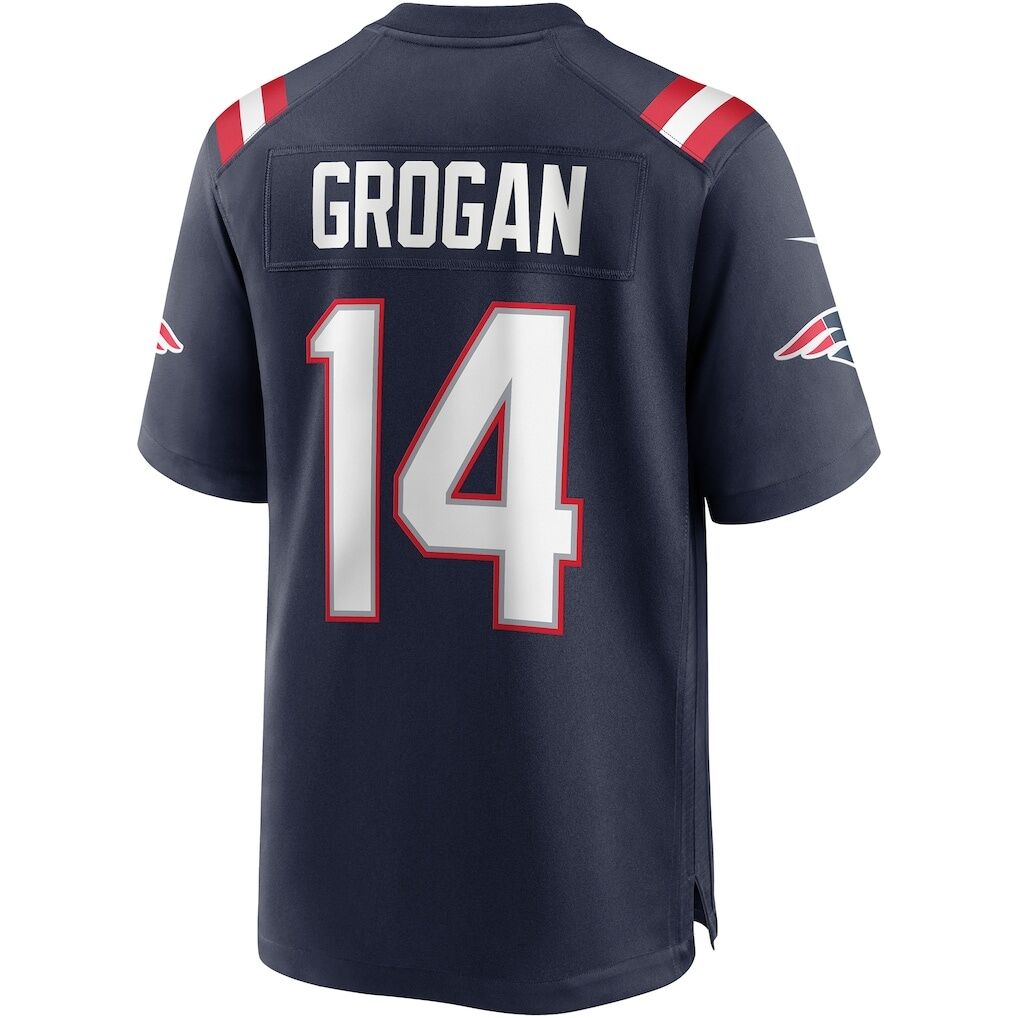 Steve Grogan New England Patriots Nike Game Retired Player Jersey