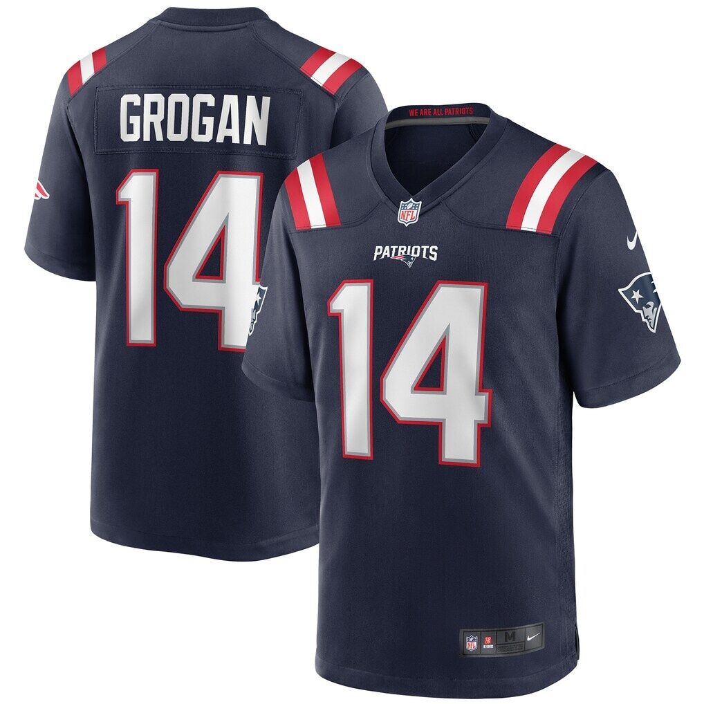 Steve Grogan New England Patriots Nike Game Retired Player Jersey