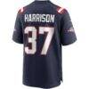 Rodney Harrison New England Patriots Nike Game Retired Player Jersey - Navy - Detail View