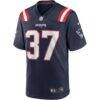 Rodney Harrison New England Patriots Nike Game Retired Player Jersey - Navy - Side View