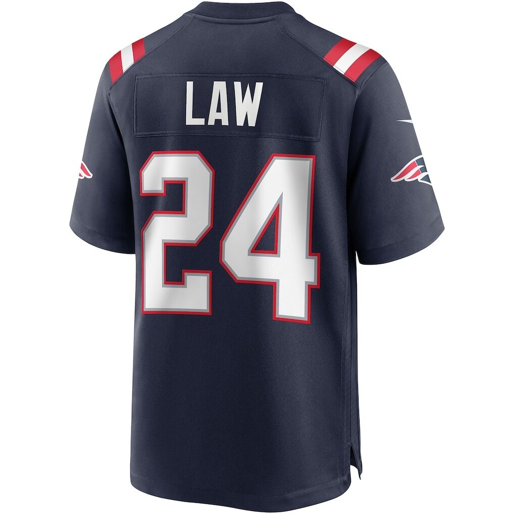 Ty Law New England Patriots Nike Game Retired Player Jersey