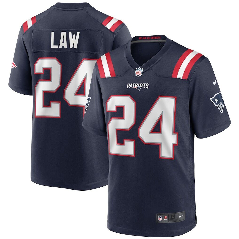 Ty Law New England Patriots Nike Game Retired Player Jersey