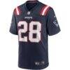 Curtis Martin New England Patriots Nike Game Retired Player Jersey - Navy - Side View