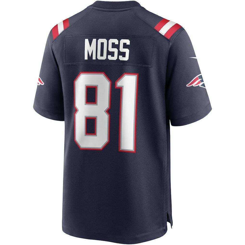 Randy Moss New England Patriots Nike Game Retired Player Jersey