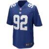 Michael Strahan New York Giants Nike Game Retired Player Jersey - - Side View