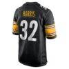 Franco Harris Pittsburgh Steelers Nike Game Retired Player Jersey - Black - Detail View