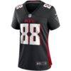 Tony Gonzalez Atlanta Falcons Nike Women's Game Retired Player Jersey - Black - Side View