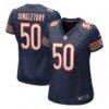 Mike Singletary Chicago Bears Nike Women's Game Retired Player Jersey - Navy - Front View