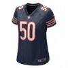 Mike Singletary Chicago Bears Nike Women's Game Retired Player Jersey - Navy - Side View