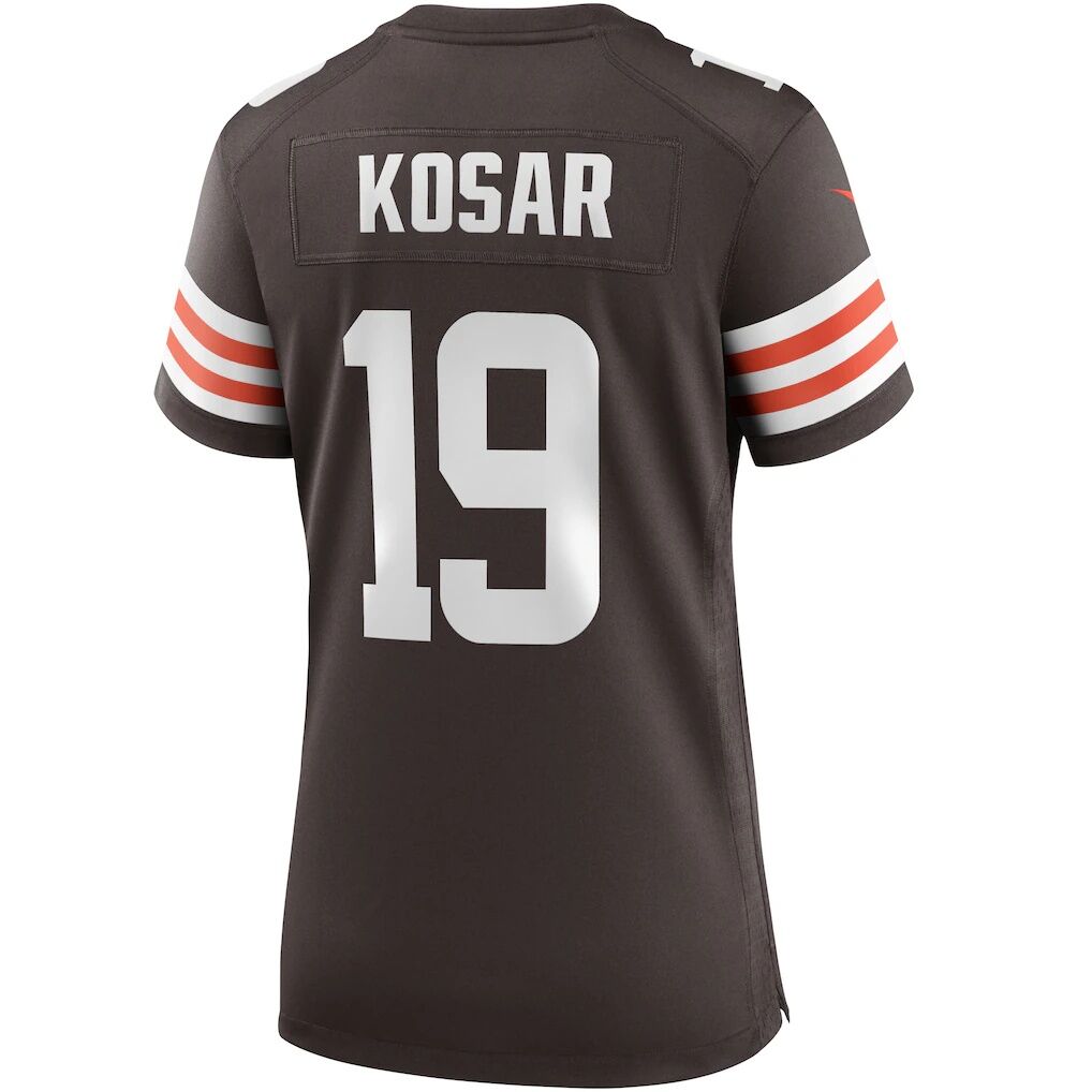Bernie Kosar Cleveland Browns Nike Women's Game Retired Player Jersey
