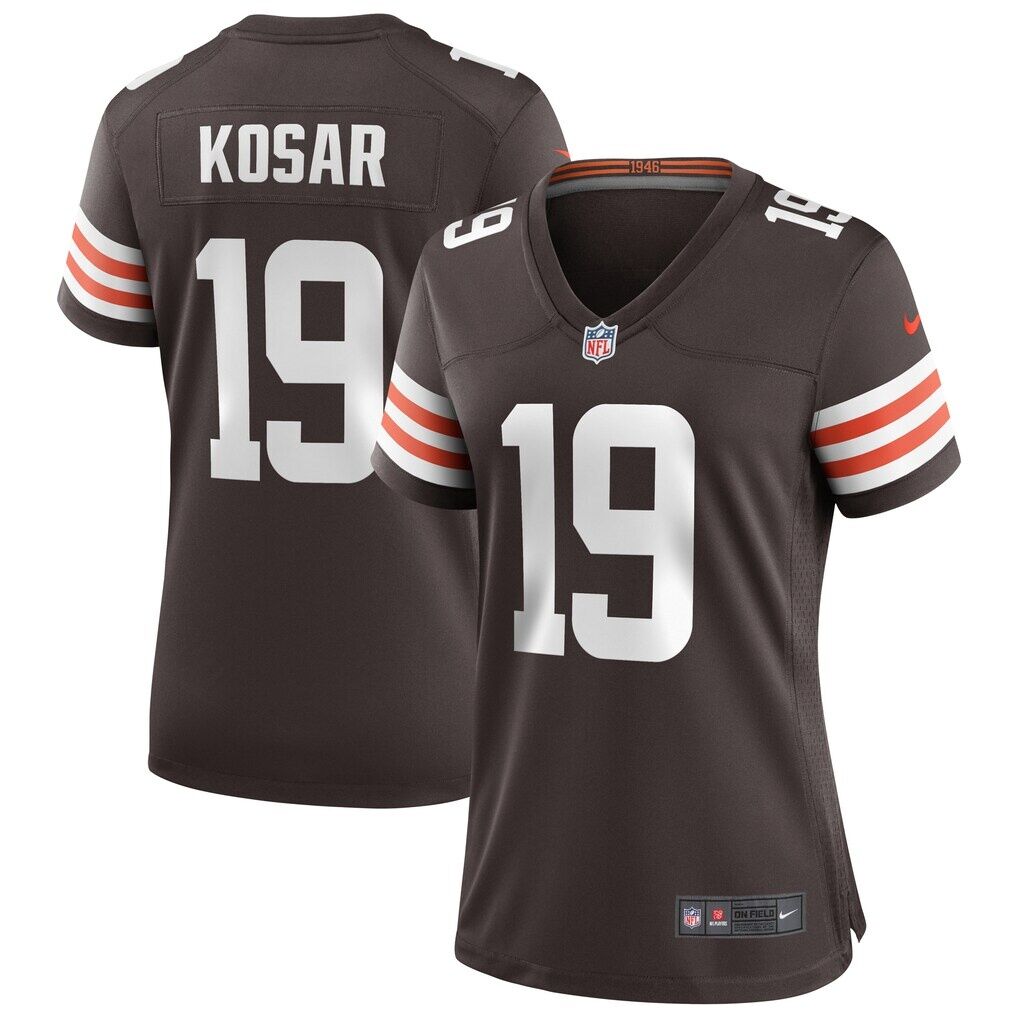 Bernie Kosar Cleveland Browns Nike Women's Game Retired Player Jersey