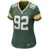 Reggie White Green Bay Packers Nike Women's Game Retired Player Jersey - Green - Side View
