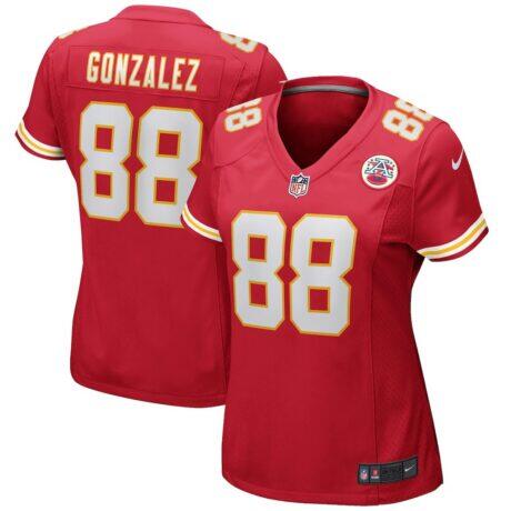 Tony Gonzalez Kansas City Chiefs Nike Women's Game Retired Player Jersey - Red - Front View