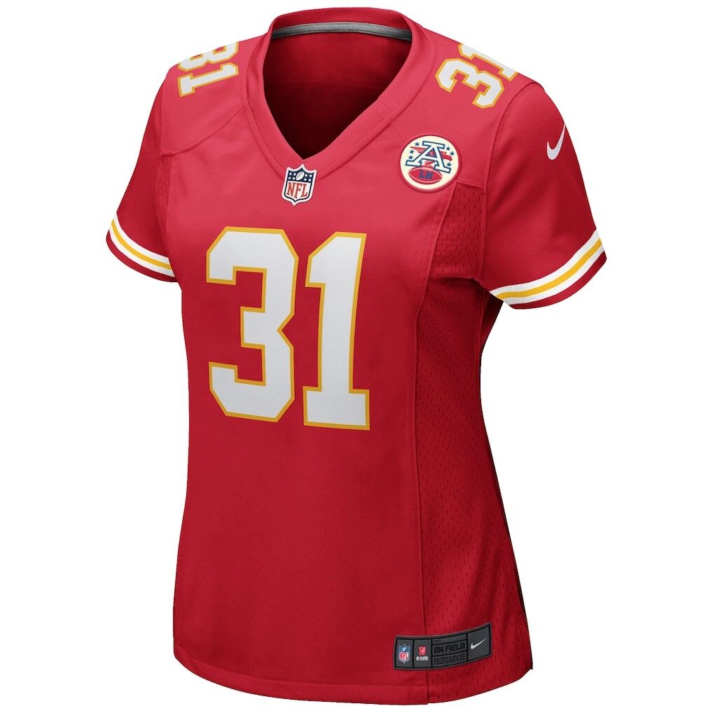 Priest Holmes Kansas City Chiefs Nike Women’s Game Retired Player Jersey
