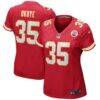 Christian Okoye Kansas City Chiefs Nike Women's Game Retired Player Jersey - Red - Front View