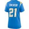 LaDainian Tomlinson Los Angeles Chargers Nike Women's Game Retired Player Jersey - Powder Blue - Detail View