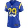 Eric Dickerson Los Angeles Rams Nike Women's Game Retired Player Jersey - - Side View