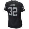 Marcus Allen Las Vegas Raiders Nike Women's Game Retired Player Jersey - Black - Detail View