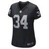Bo Jackson Las Vegas Raiders Nike Women's Game Retired Player Jersey - Black - Side View