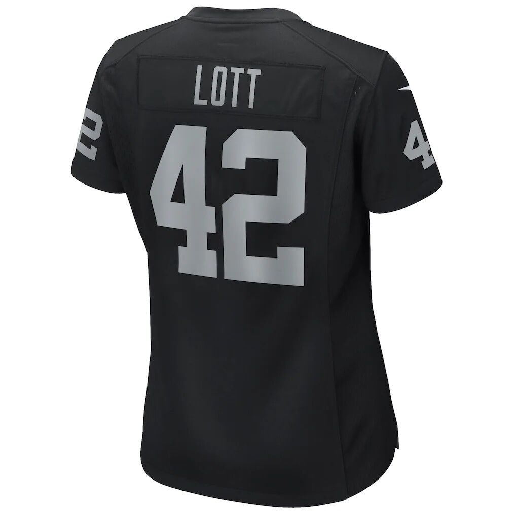 Ronnie Lott Las Vegas Raiders Nike Women's Game Retired Player Jersey
