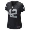 Ronnie Lott Las Vegas Raiders Nike Women's Game Retired Player Jersey - Black - Side View