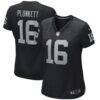 Jim Plunkett Las Vegas Raiders Nike Women's Game Retired Player Jersey - Black - Front View