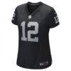 Ken Stabler Las Vegas Raiders Nike Women's Game Retired Player Jersey - Black - Side View