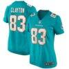 Mark Clayton Miami Dolphins Nike Women's Game Retired Player Jersey - - Front View