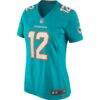 Bob Griese Miami Dolphins Nike Women's Game Retired Player Jersey - Aqua - Side View